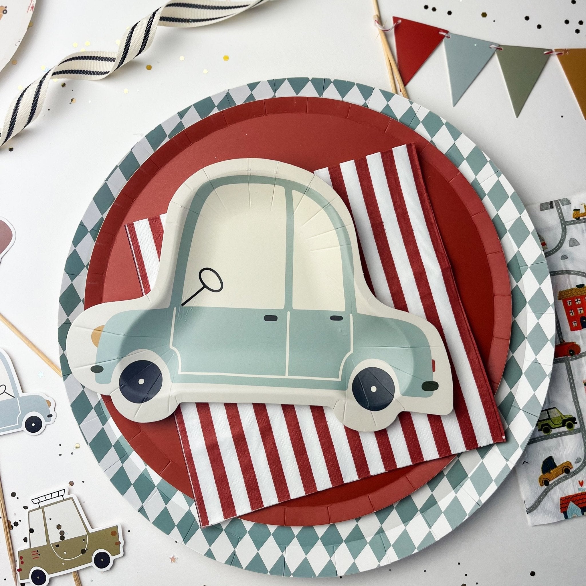 Green Bavarian Check Plate, Xl