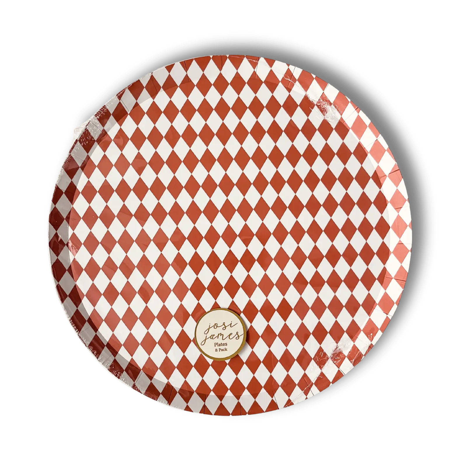 Orange Bavarian Check Plate, Xl