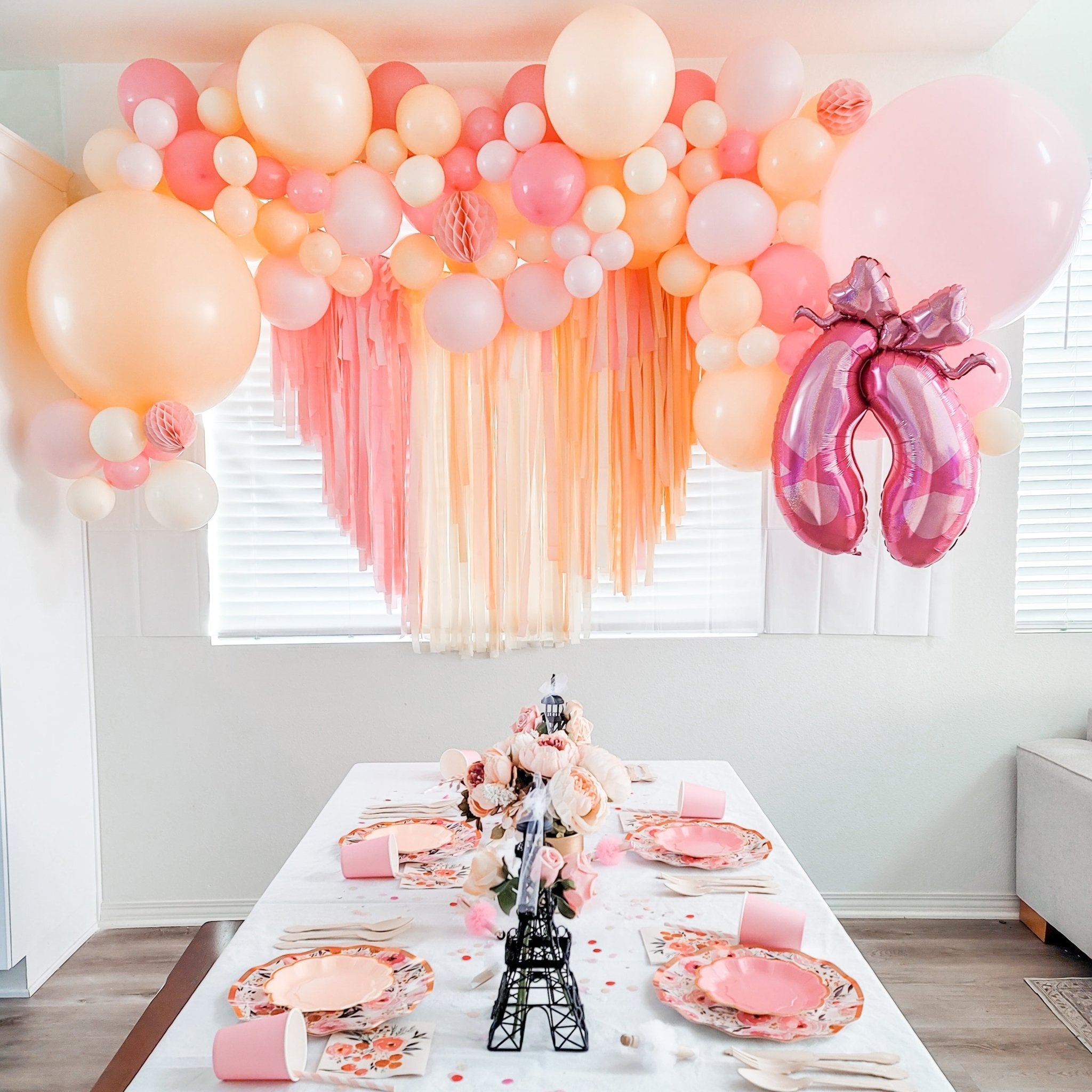 Premium Pastel Pink Latex Balloon Packs (5", 11”, 16”, 24" And 36”)