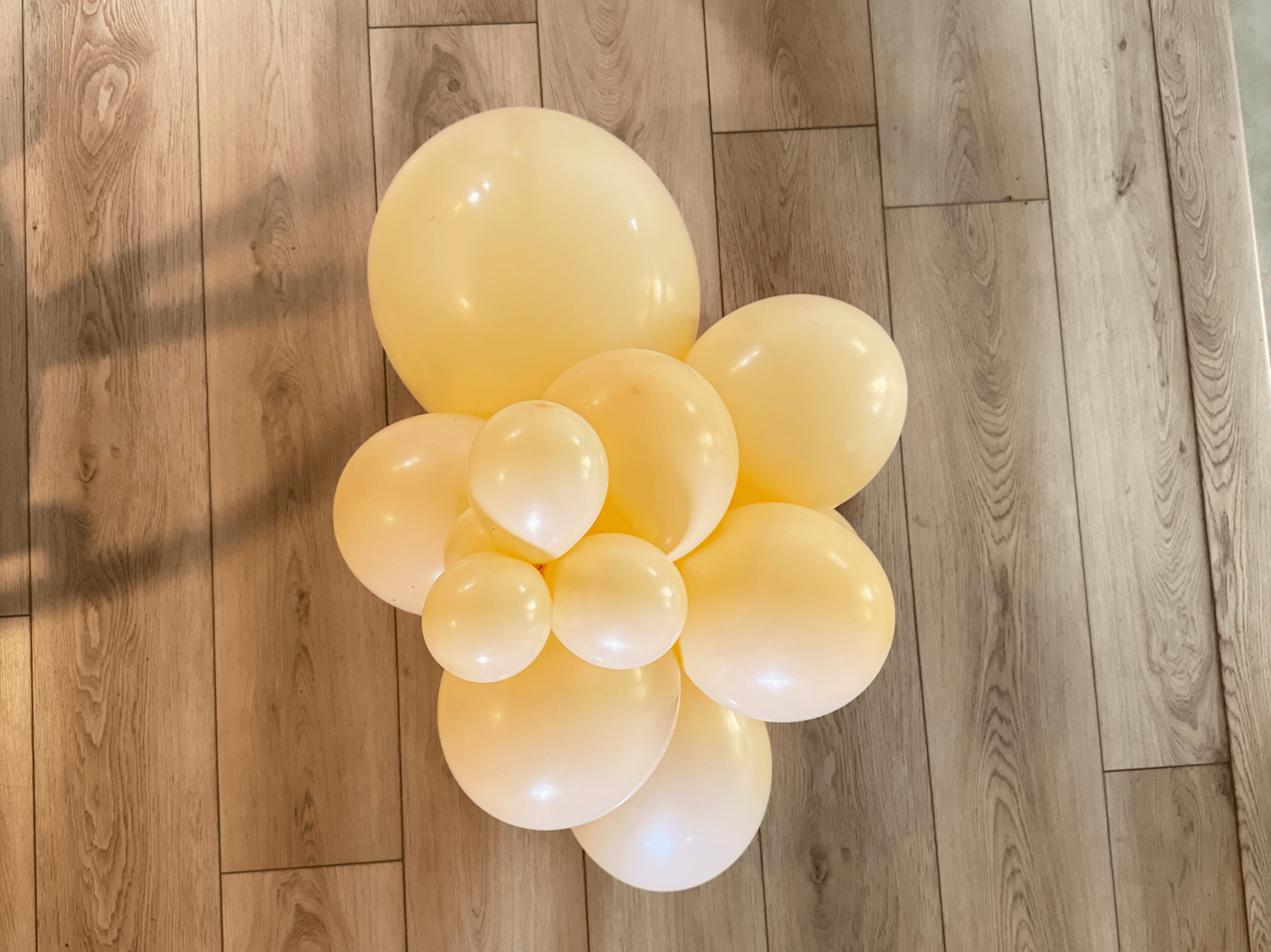 Premium Peach Latex Balloon Cluster (5", 11” And 17”)