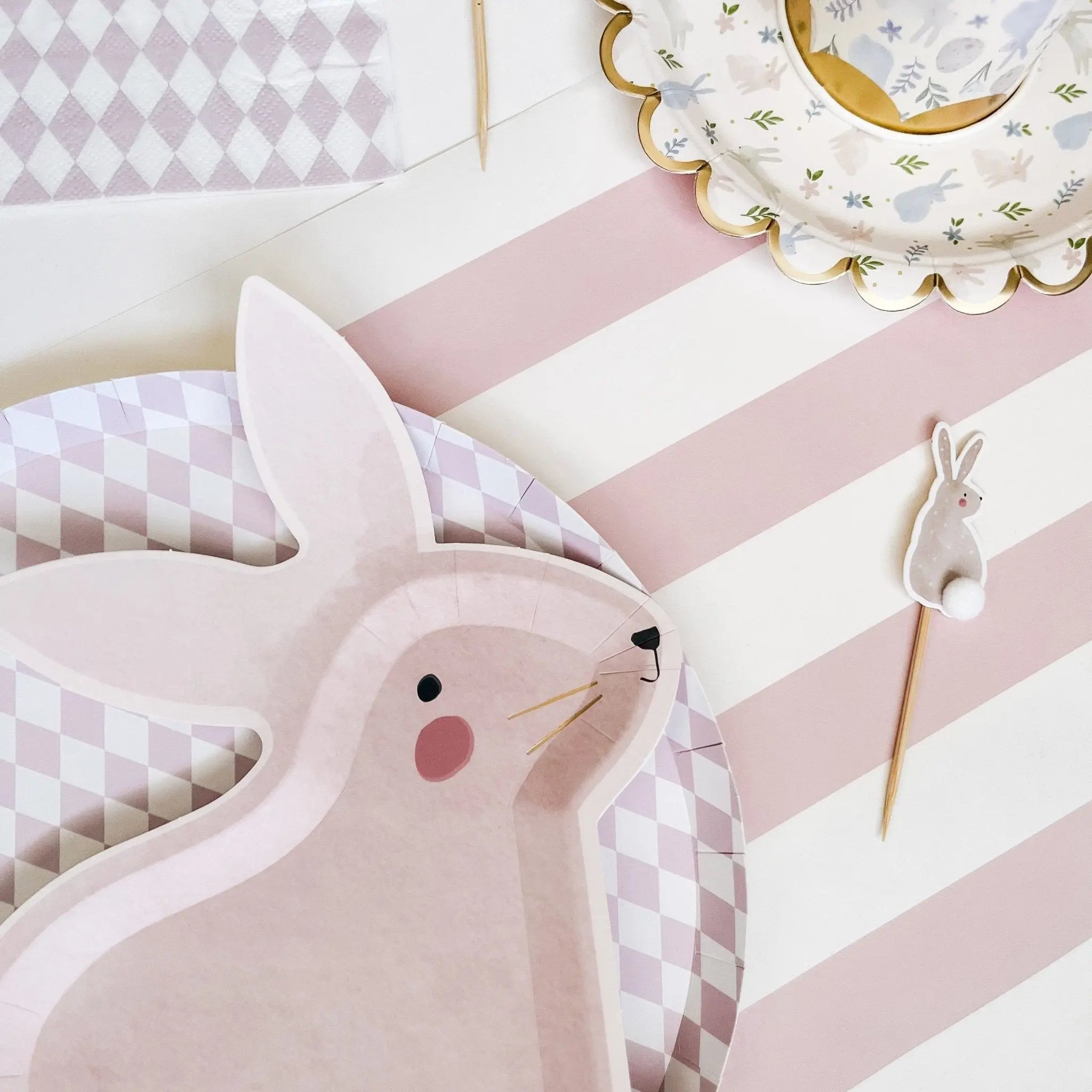 Pink Bavarian Check Plate, Xl