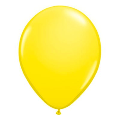 Premium Yellow Latex Balloon Packs (5", 11”, 16”, 24”, And 36”)