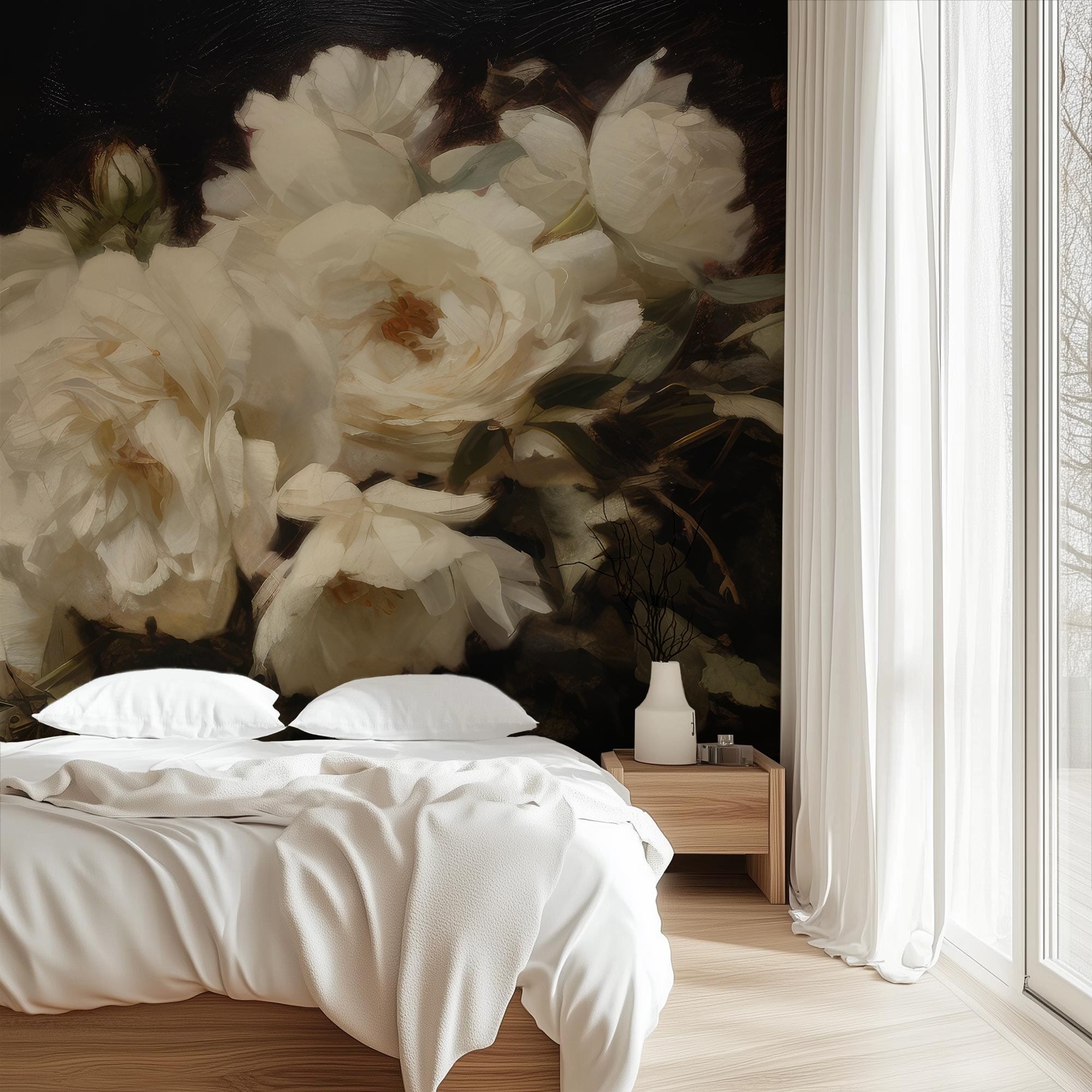 Pretty Peonies Wall Mural