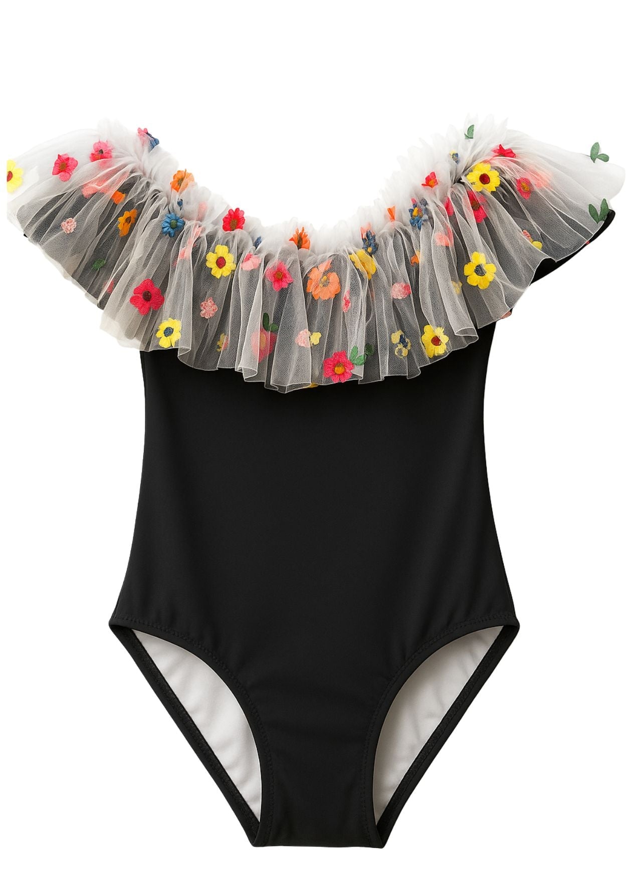 Floral Bathing Suit For Girls