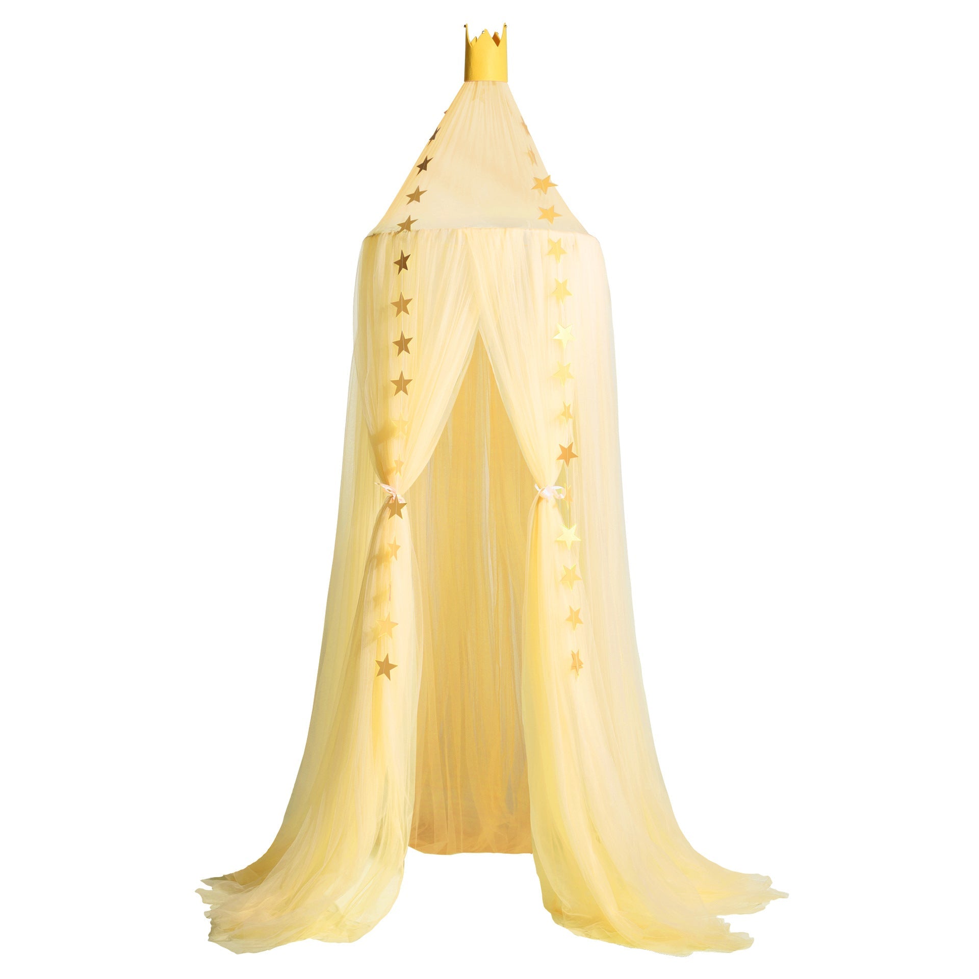Children’s Room Round Top Baby Crib Mosquito Net, Trendy Summer Palace-style Bed Canopy, Installation-free Baby Mosquito Protection Cover