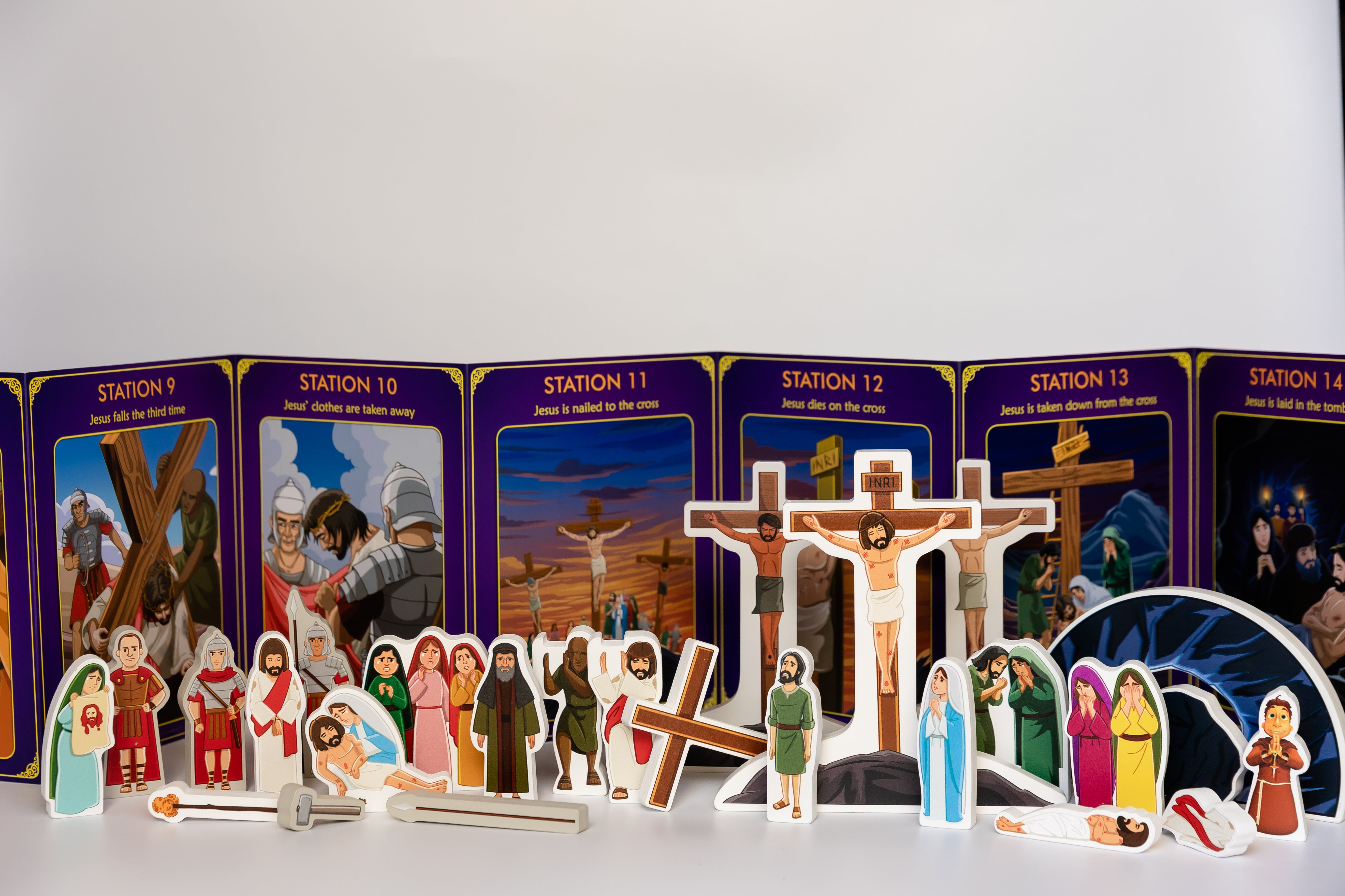 Stations Of The Cross Pray & Play Set - By & Brother Francis