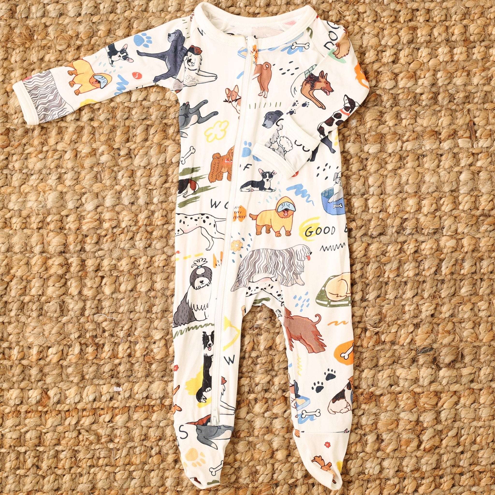 Puppy Pals White Footie