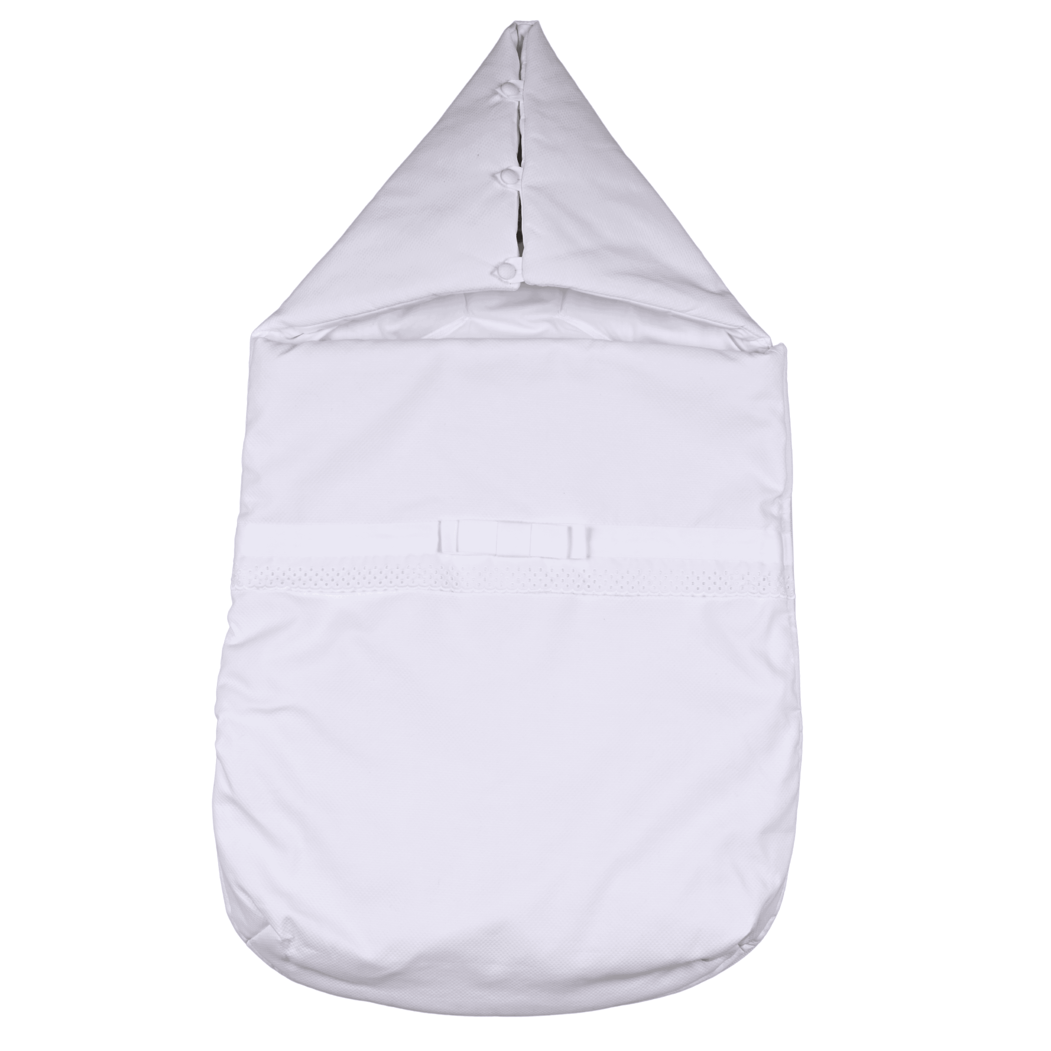 Purity | Baby White Cotton Baby Nest (80cm)