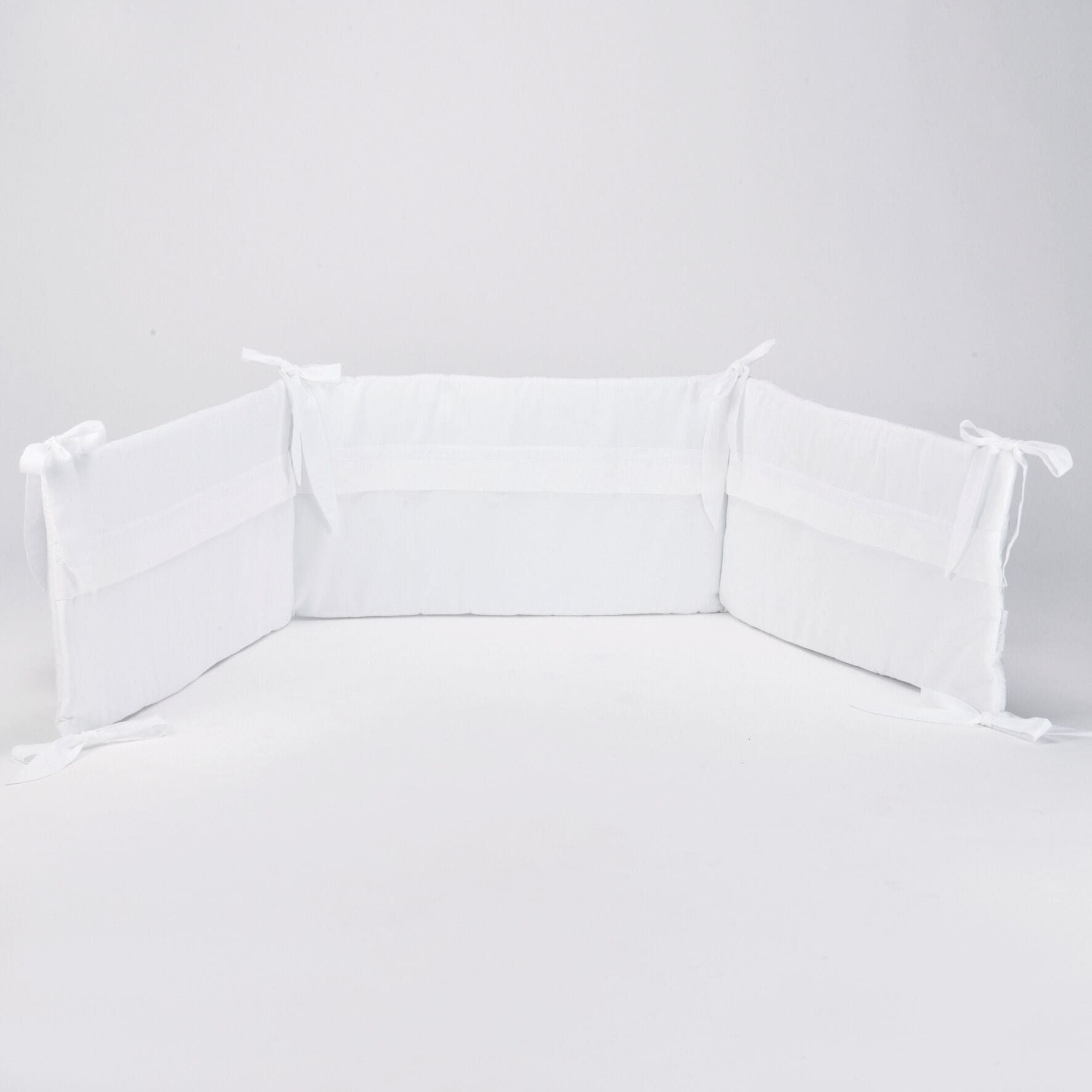 Purity | Baby White Cotton Bed Bumper