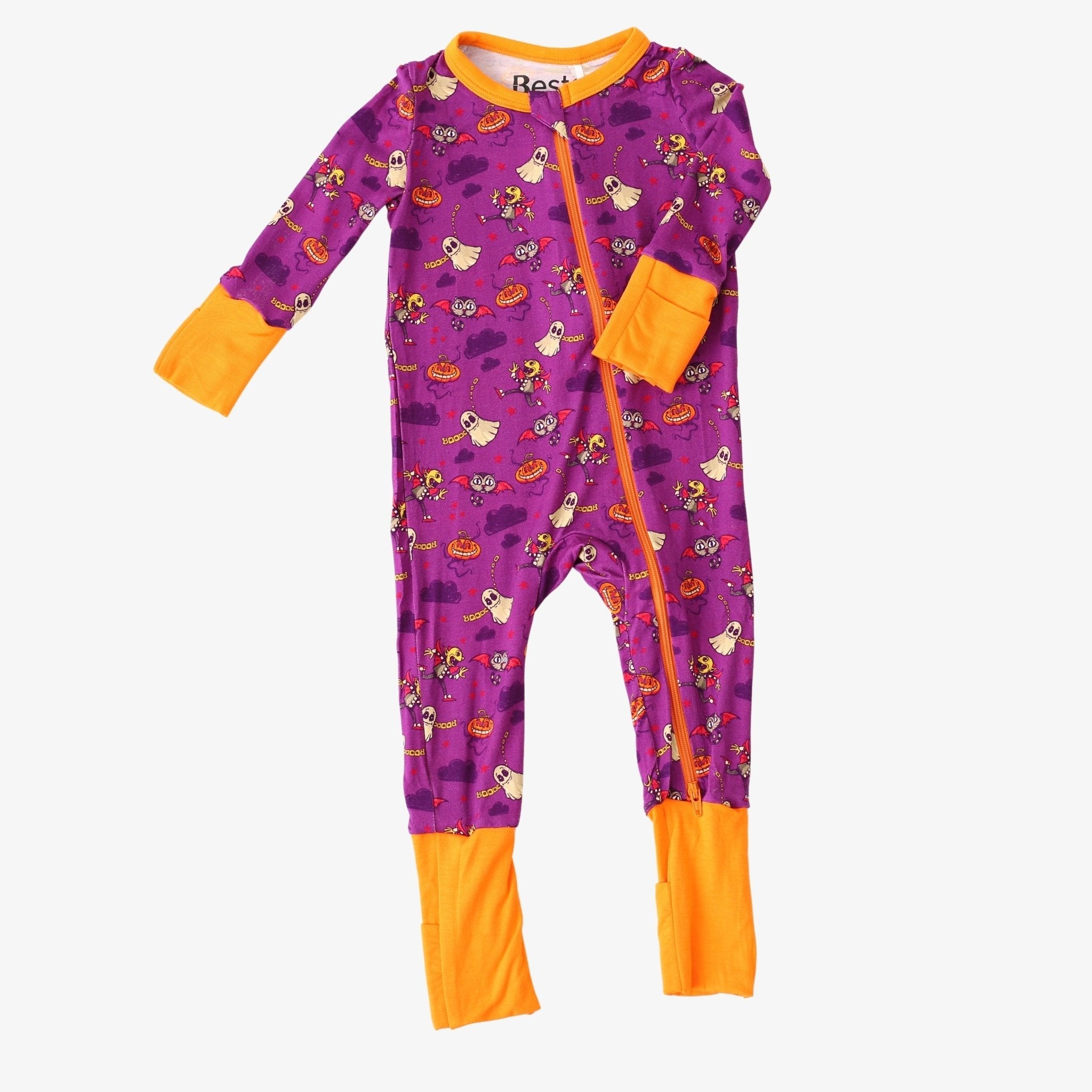 Purple Boo Crew Convertible Coverall