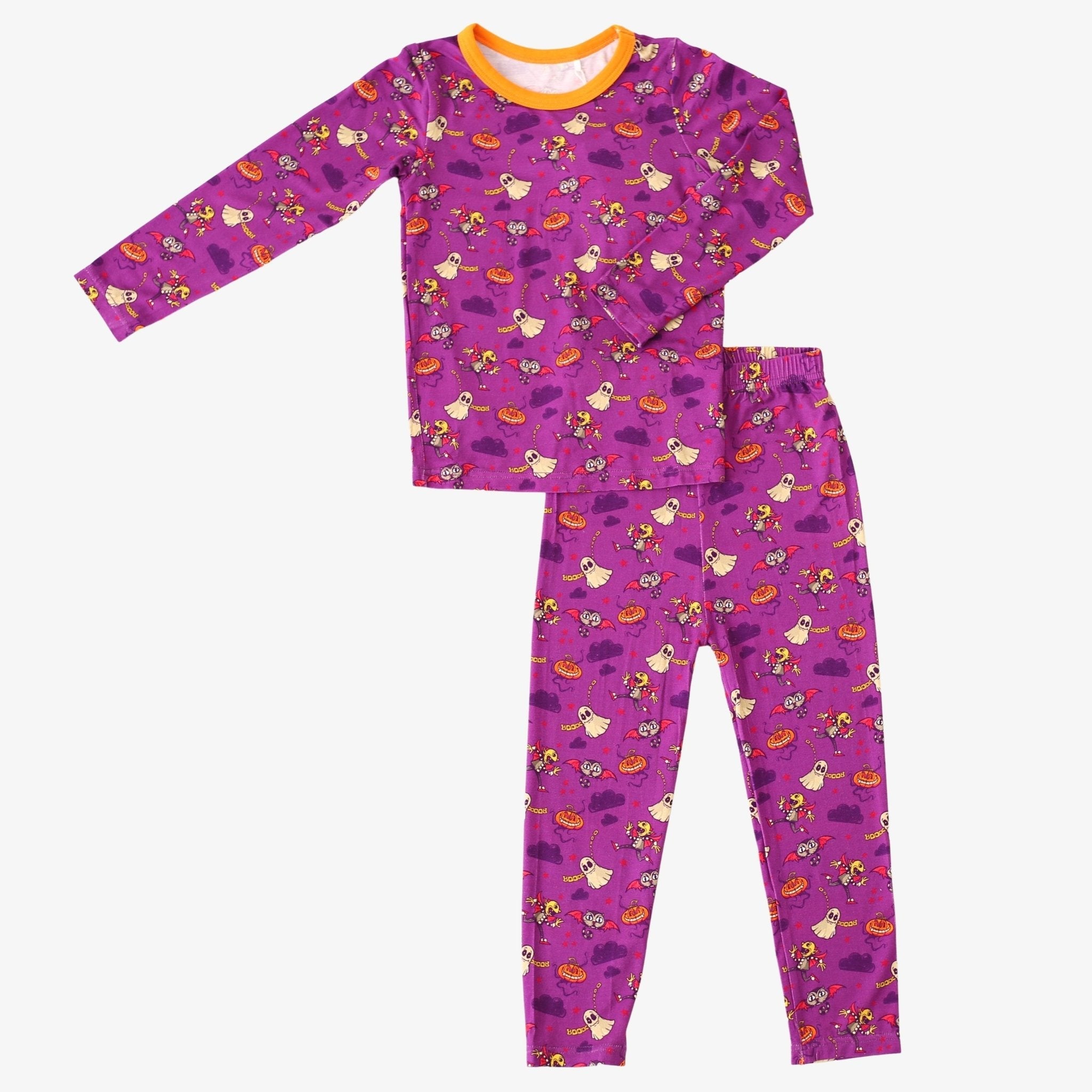 Purple Boo Crew Pjs