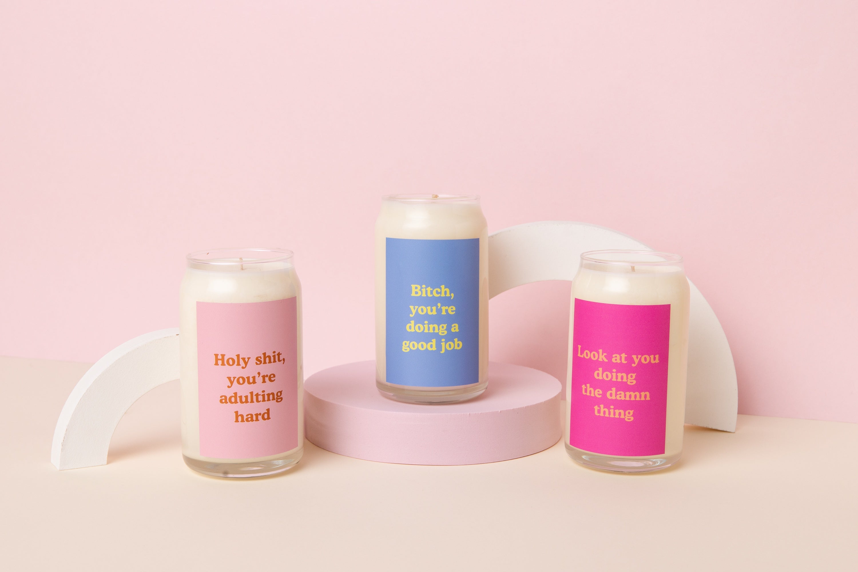 Candle Can Glass - Yippie