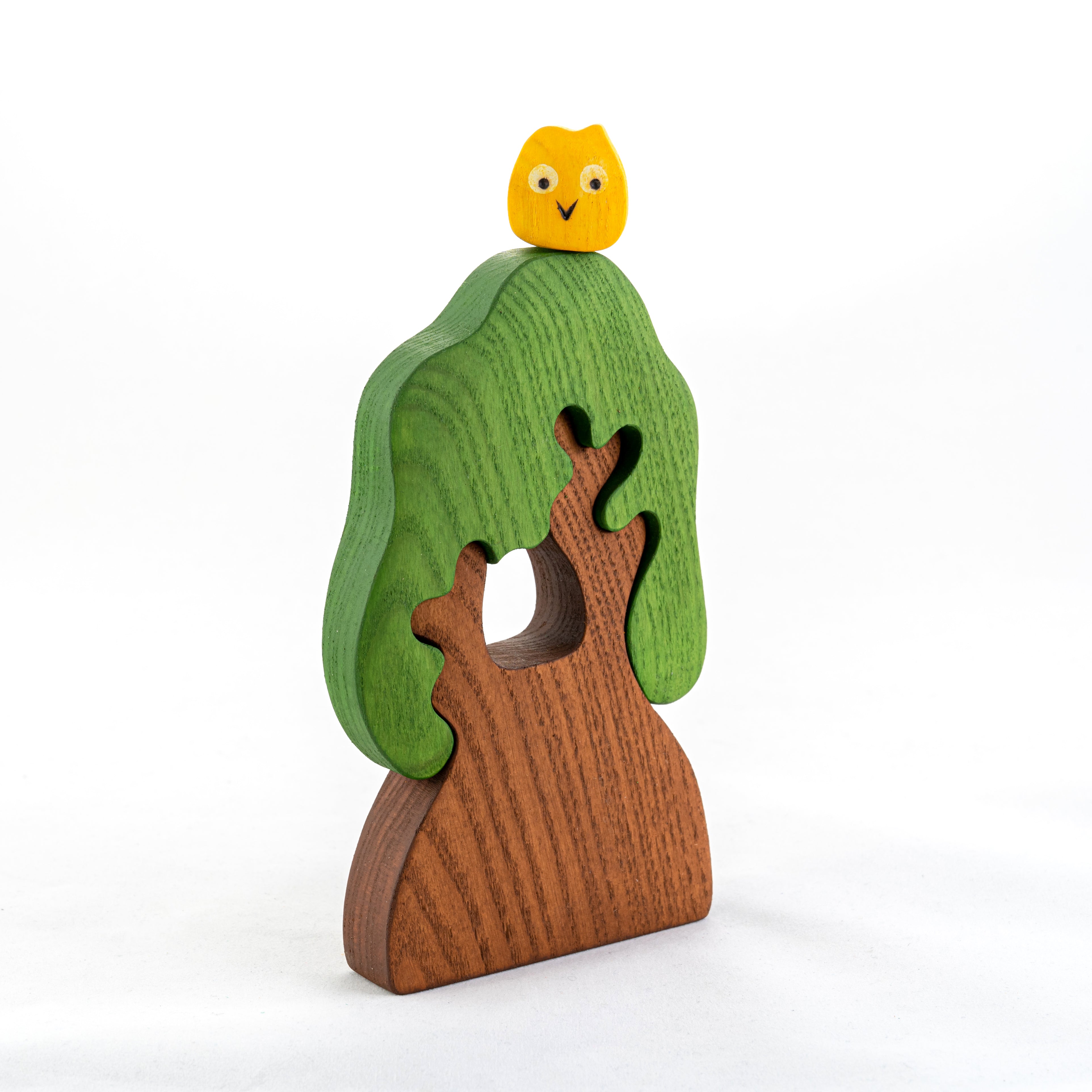 Wooden Tree With Owl Puzzle