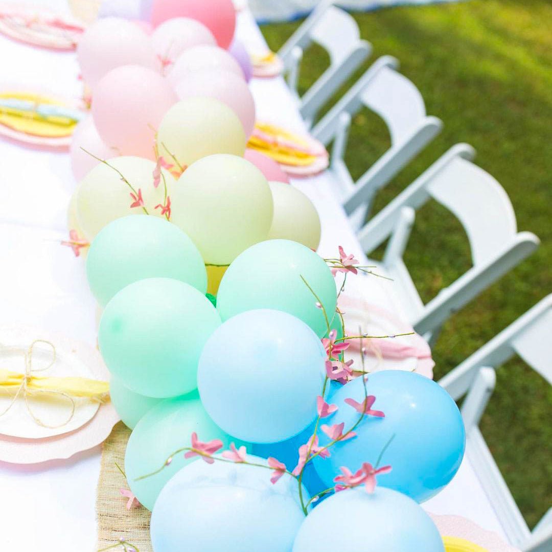 Soft Pastel Rainbow Balloon Garland Kit