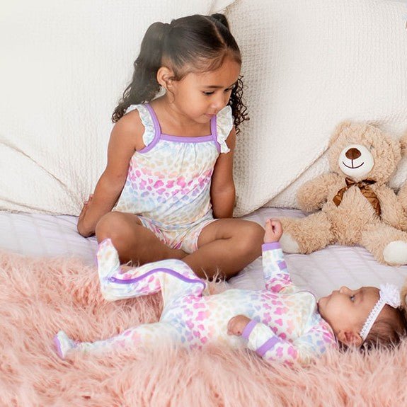 Rainbow Leopard Footie