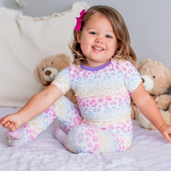 Rainbow Leopard S/s Pajama