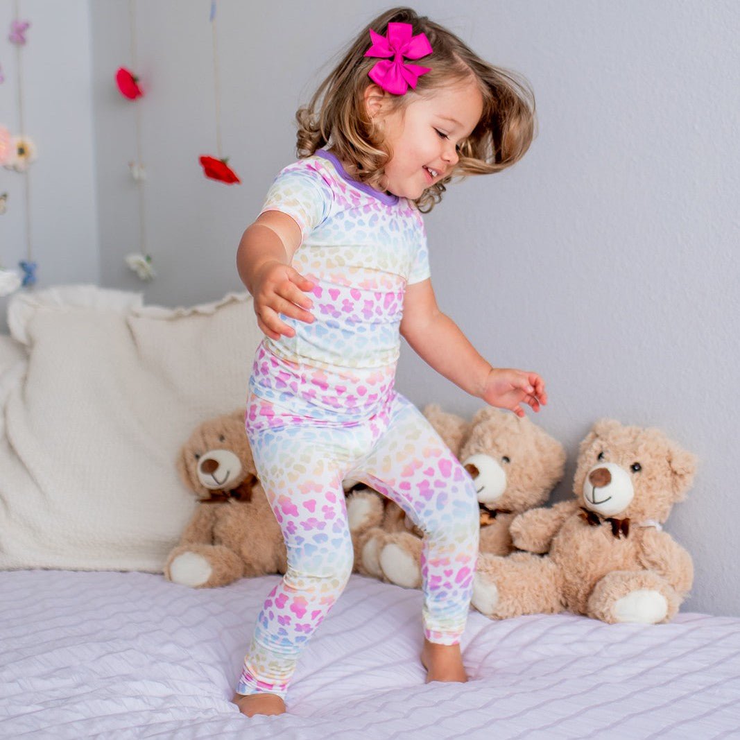 Rainbow Leopard S/s Pajama