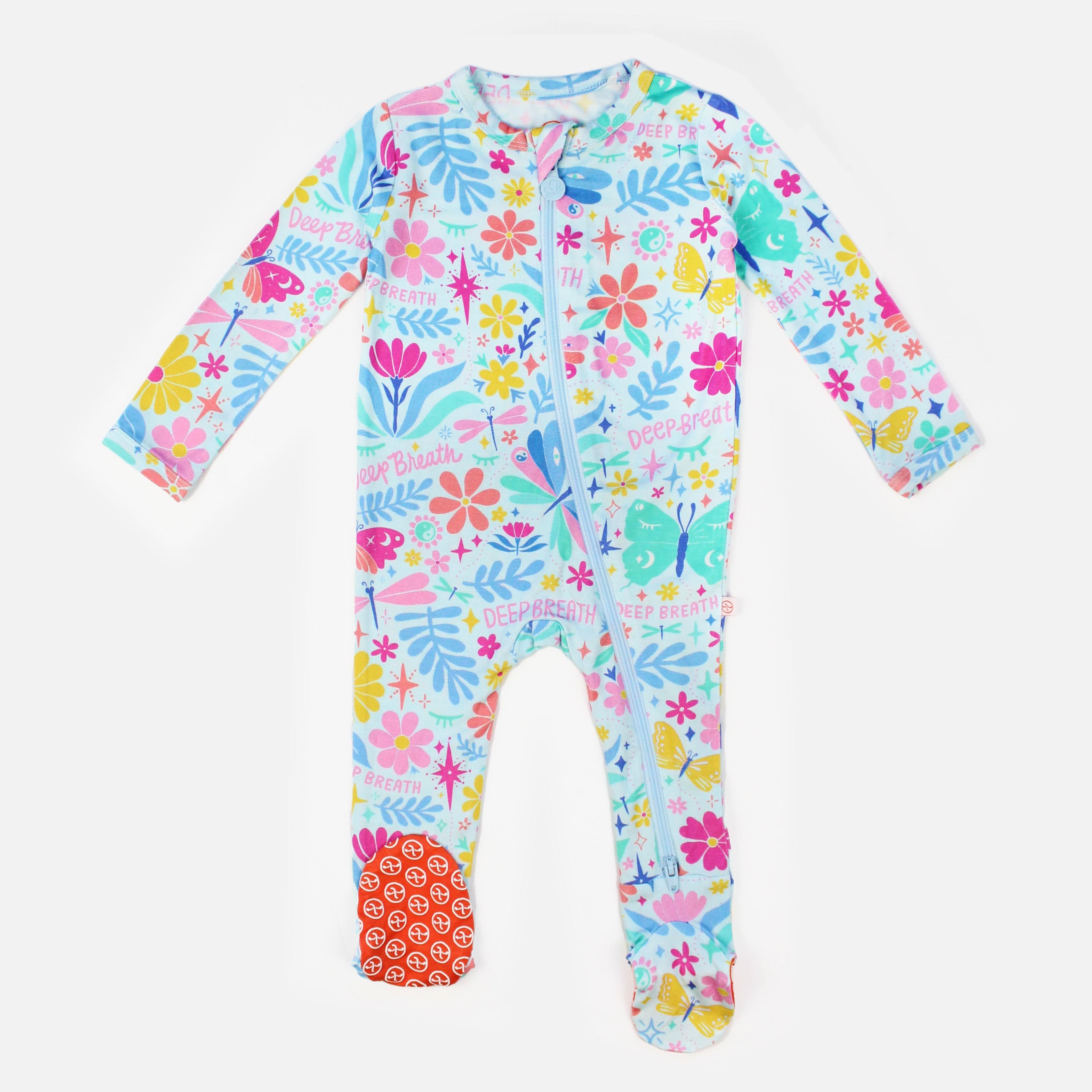 The Second-skin Footie | Om Baby | "deep Breath"