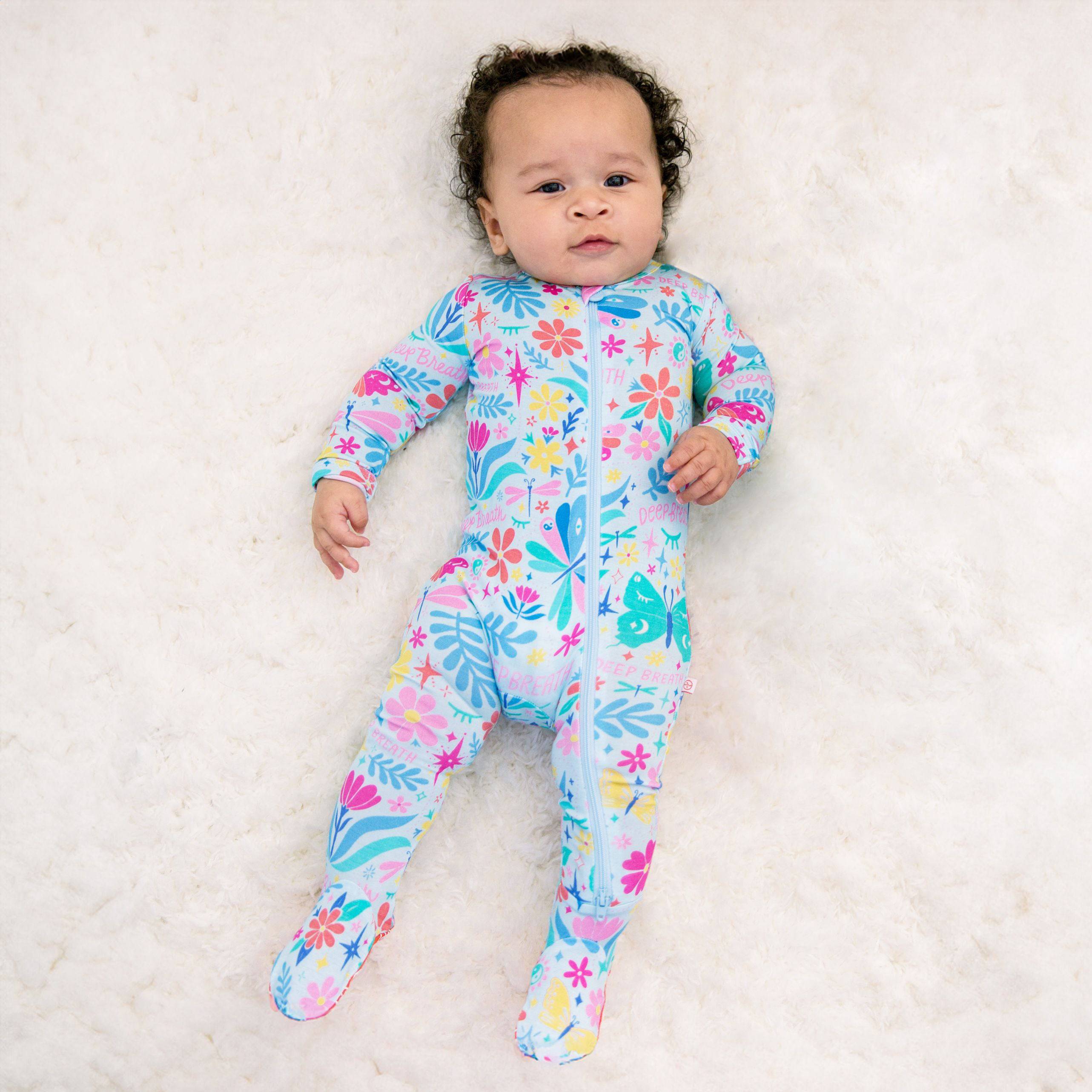 The Second-skin Footie | Om Baby | "deep Breath"