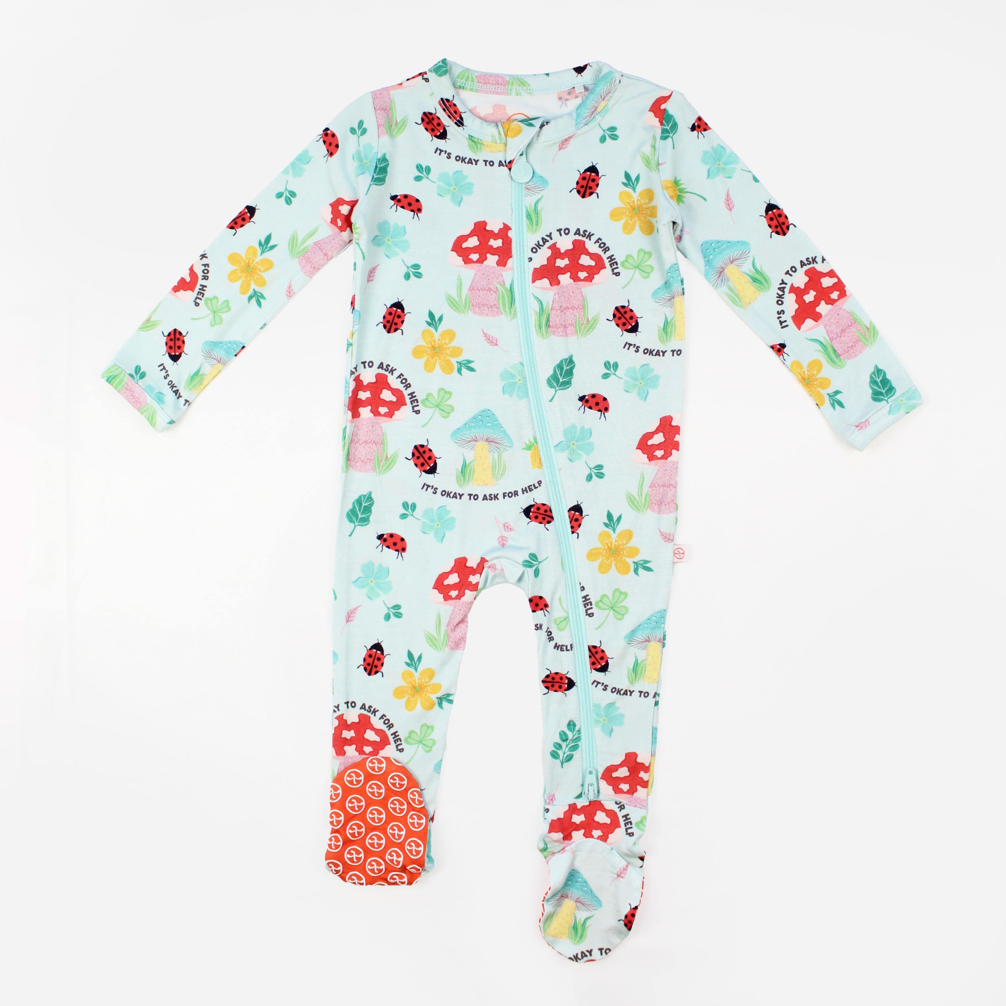 The Second-skin Footie | Magic Mushroom | "it's Okay To Ask For Help"