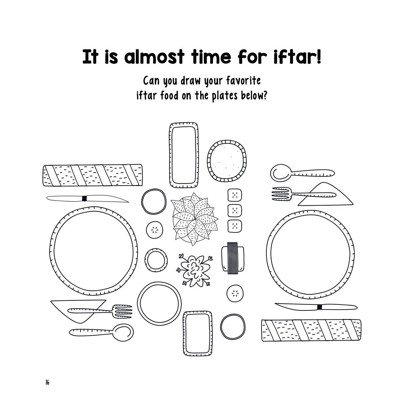Ramadan Nights - Islamic Children's Activity And Colouring Book