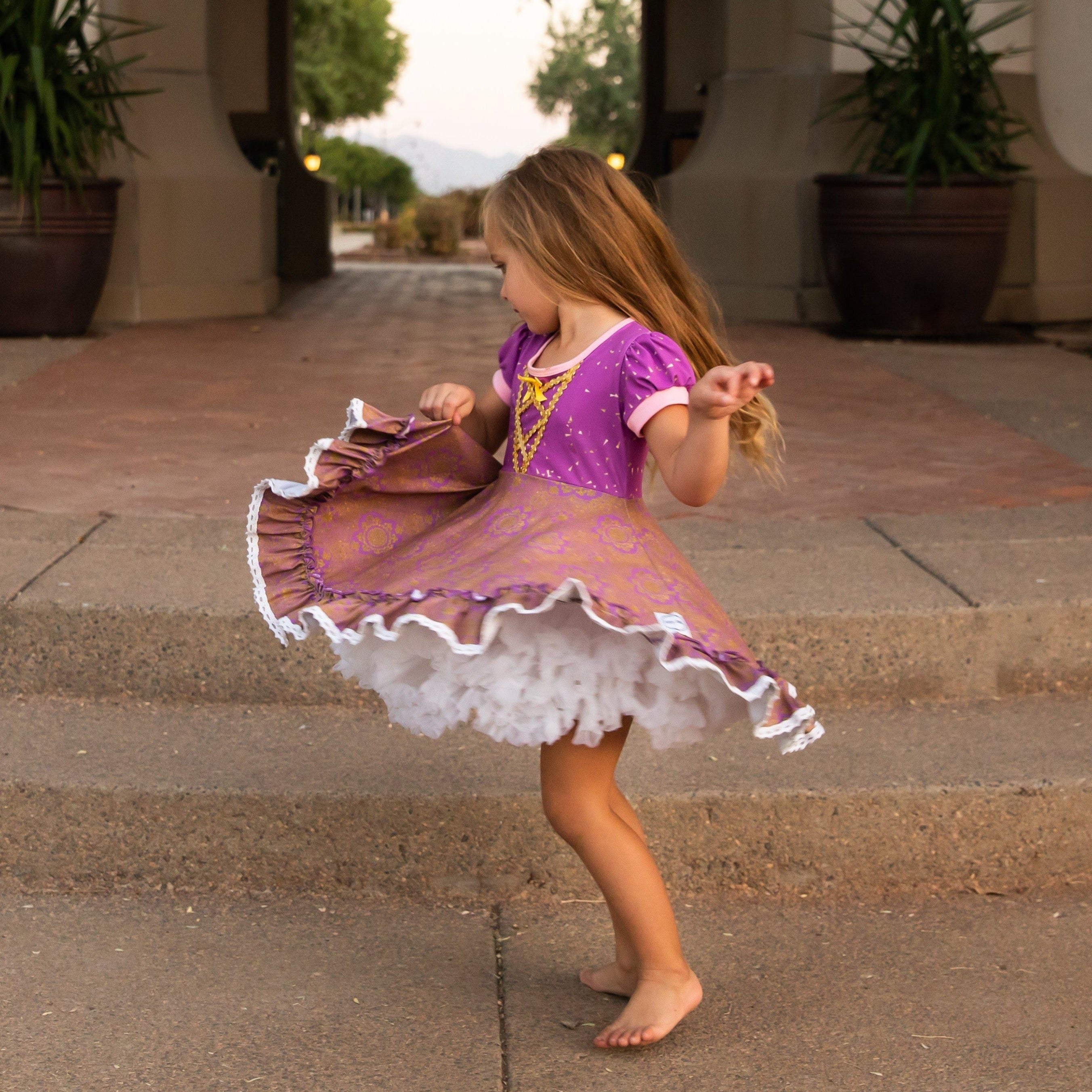 Rapunzel Dress-up Twirl Dress