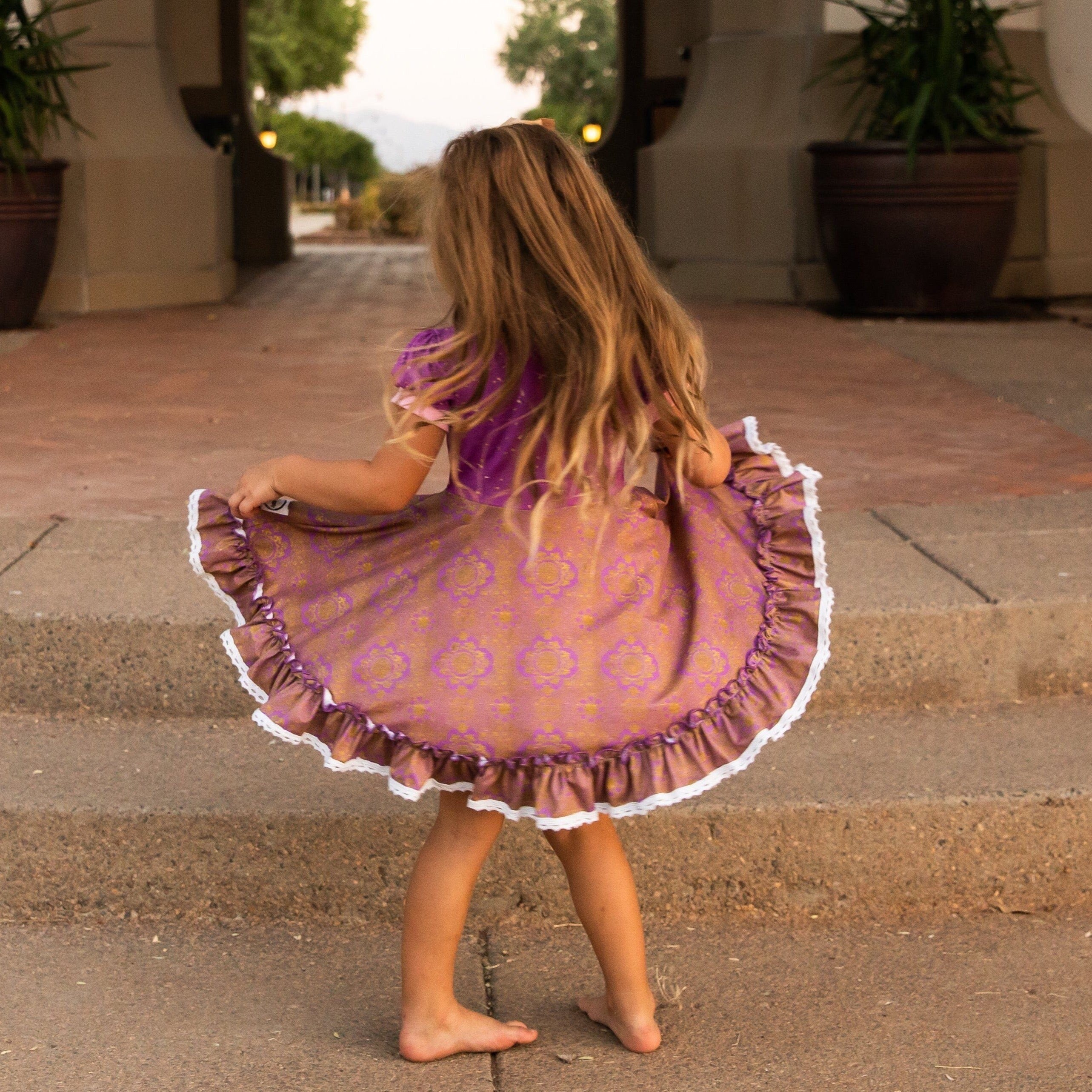 Rapunzel Dress-up Twirl Dress