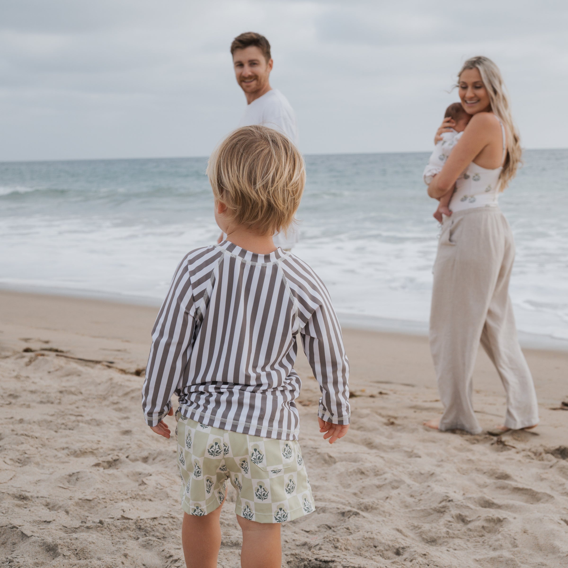 Child Board Short | Marigold Check