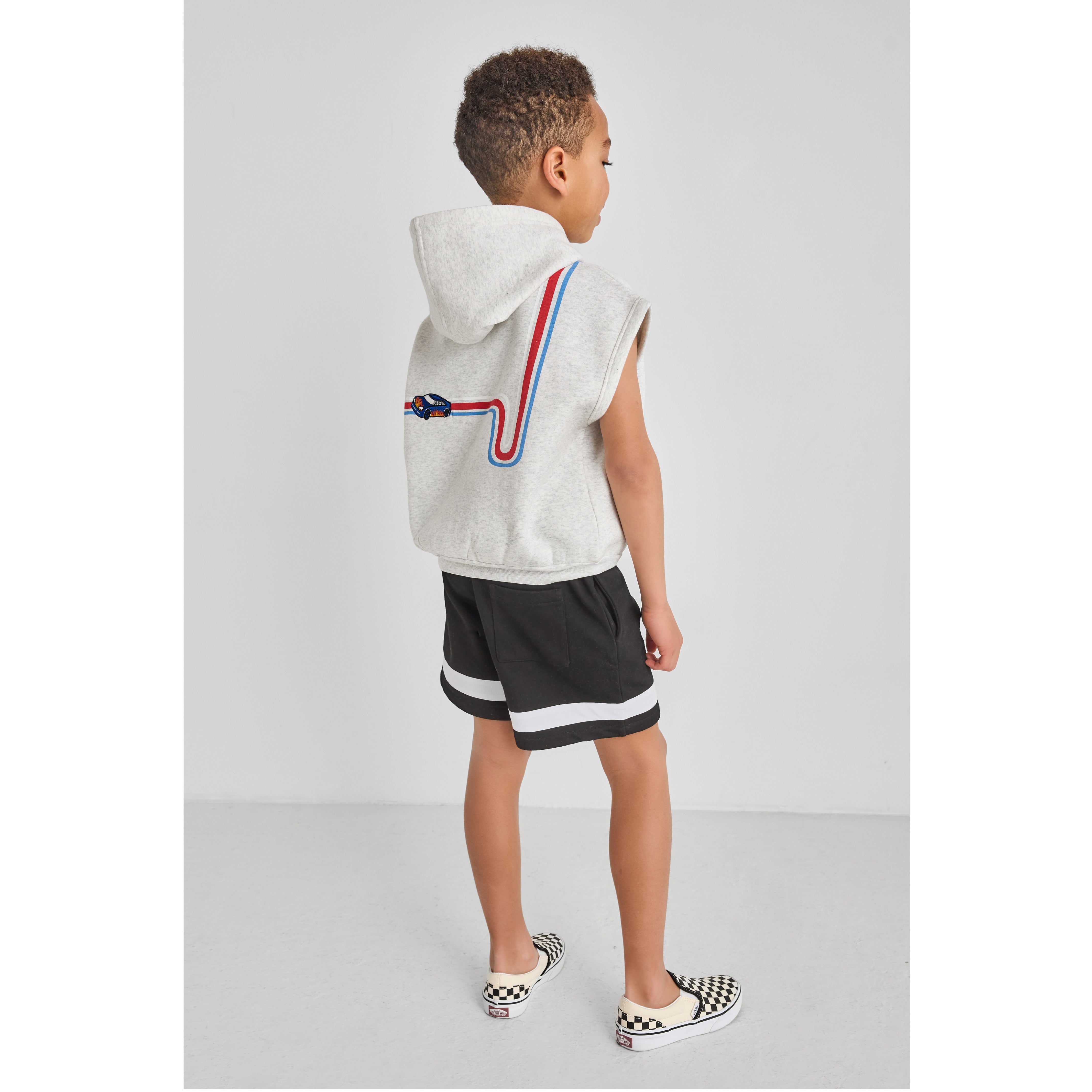 Racecar Sleeveless Hoodie