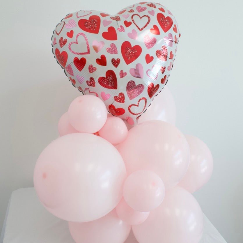 Sparkle Heart Balloon Bouquet