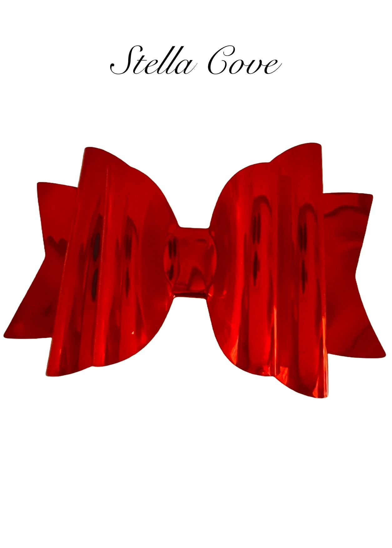 Summer Princess Red Jelly Hair Bow