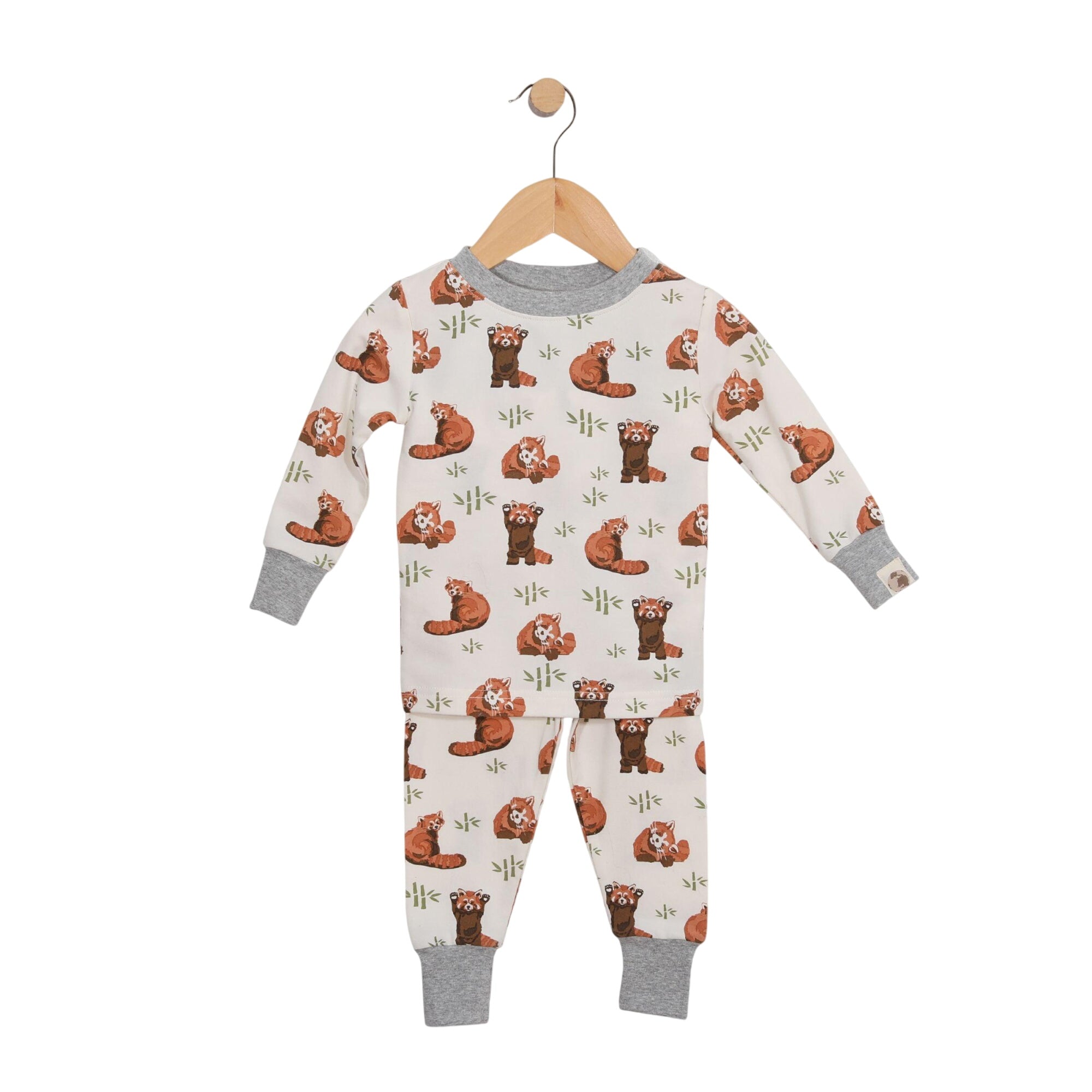 Red Panda Pj Set In Infant-toddler Sizes