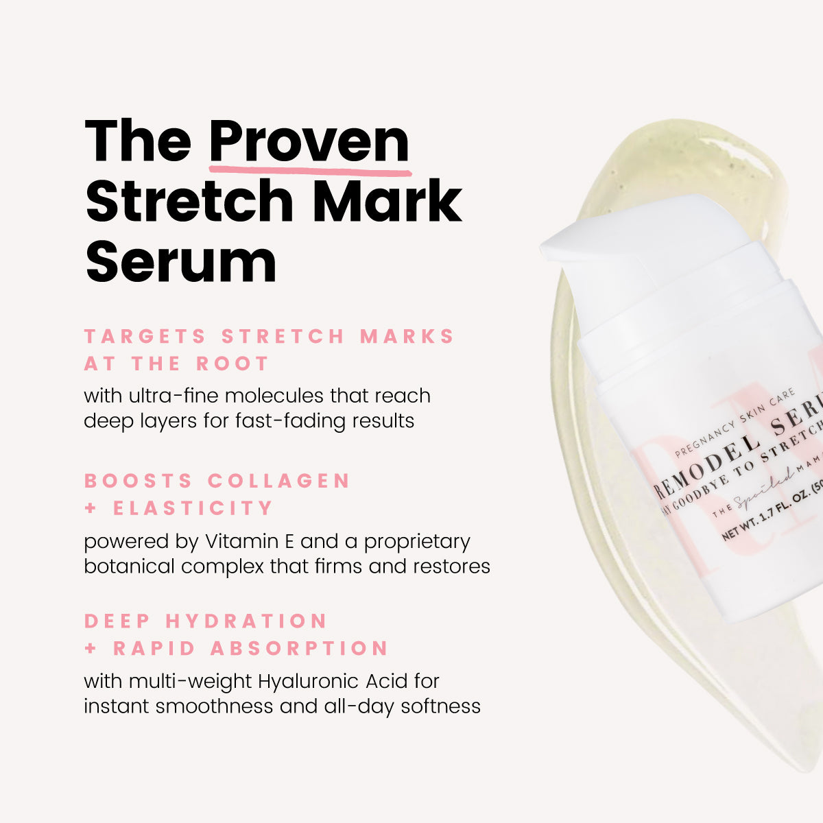 Remodel Serum: Stretch Mark Treatment