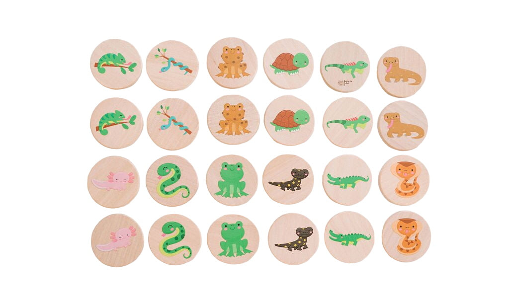 Reptiles Matching Tiles