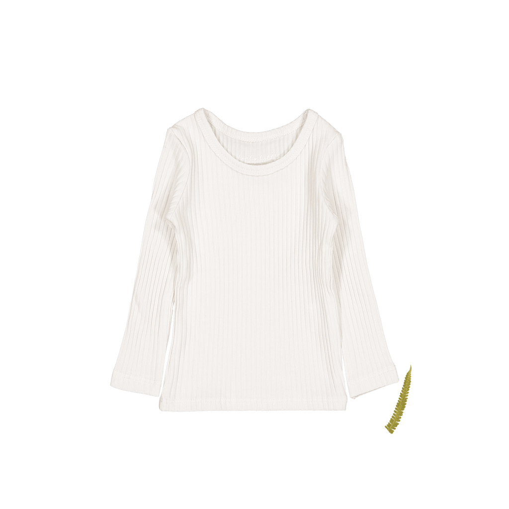 The Long Sleeve Tee - Pearl