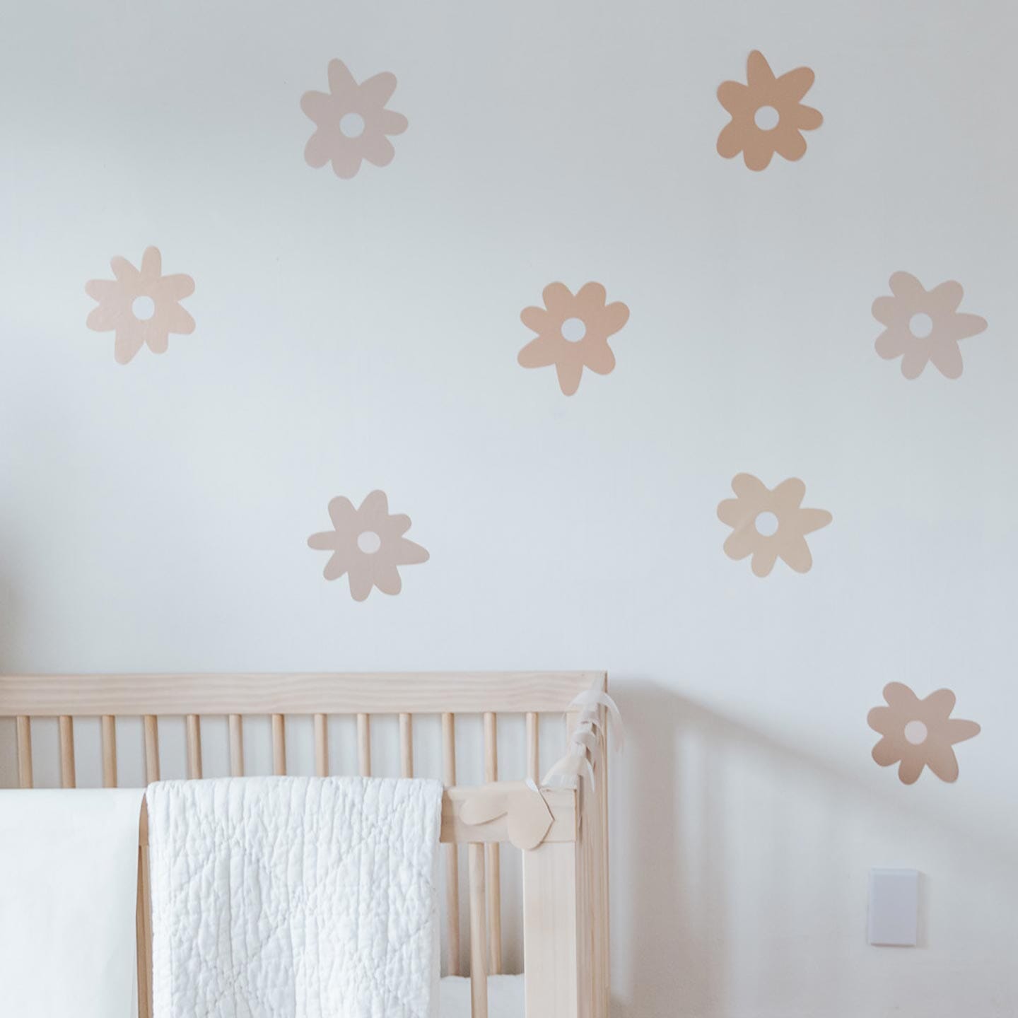 Retro Whimsy Daisy Wall Decals