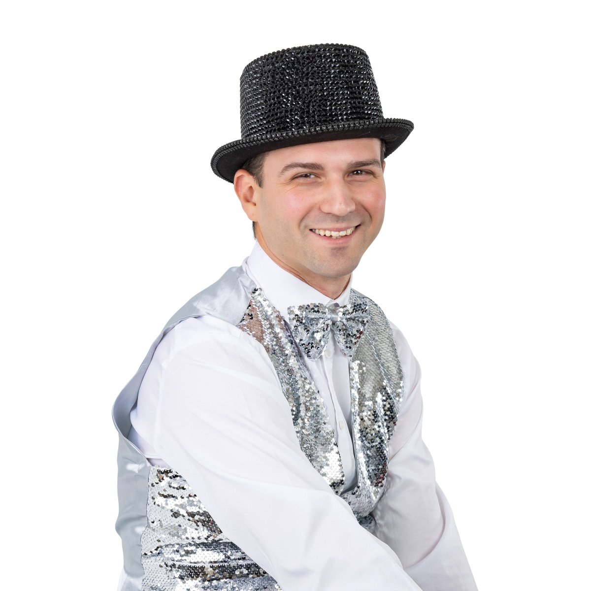 Rhinestone Top Hat