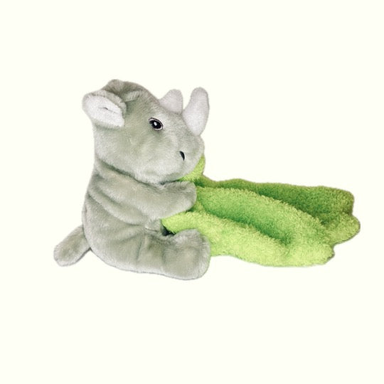 Rhino Plush Lovie