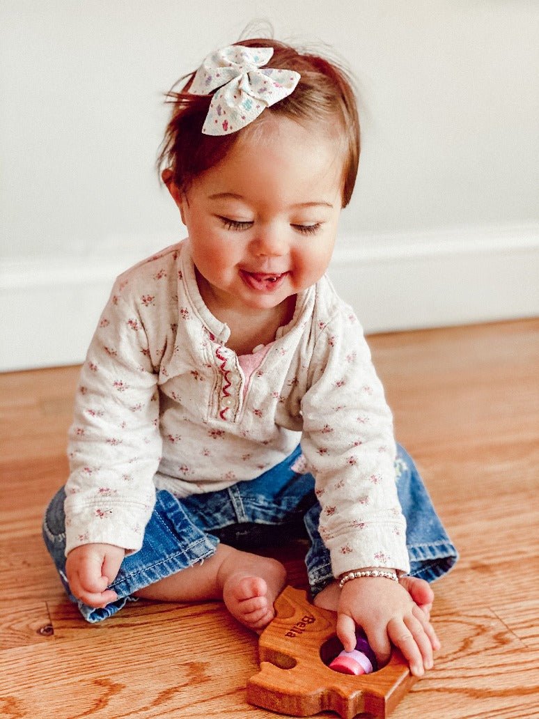 Rhode Island State Wooden Baby Rattle™