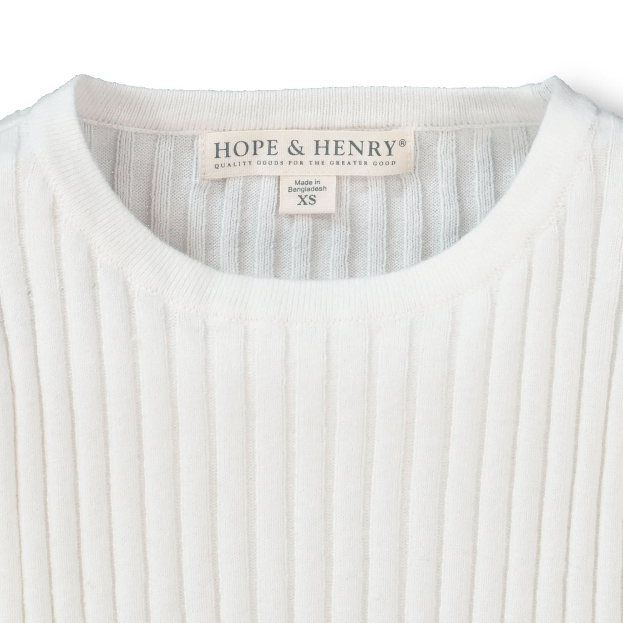 Rib Knit Sweater Top