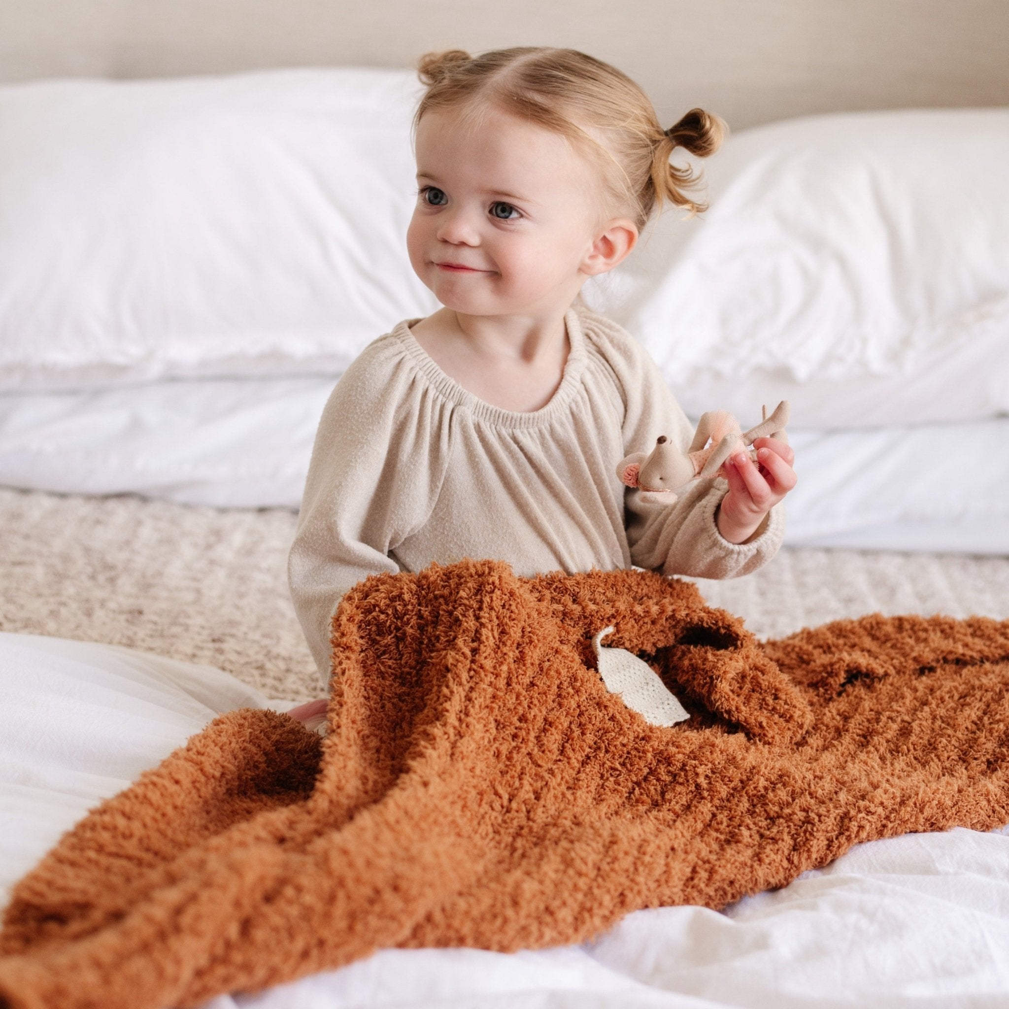 Ribbed Bamboni® Receiving Blankets