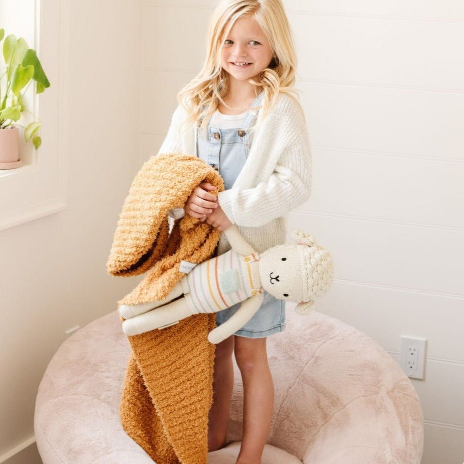 Ribbed Bamboni® Toddler Blankets