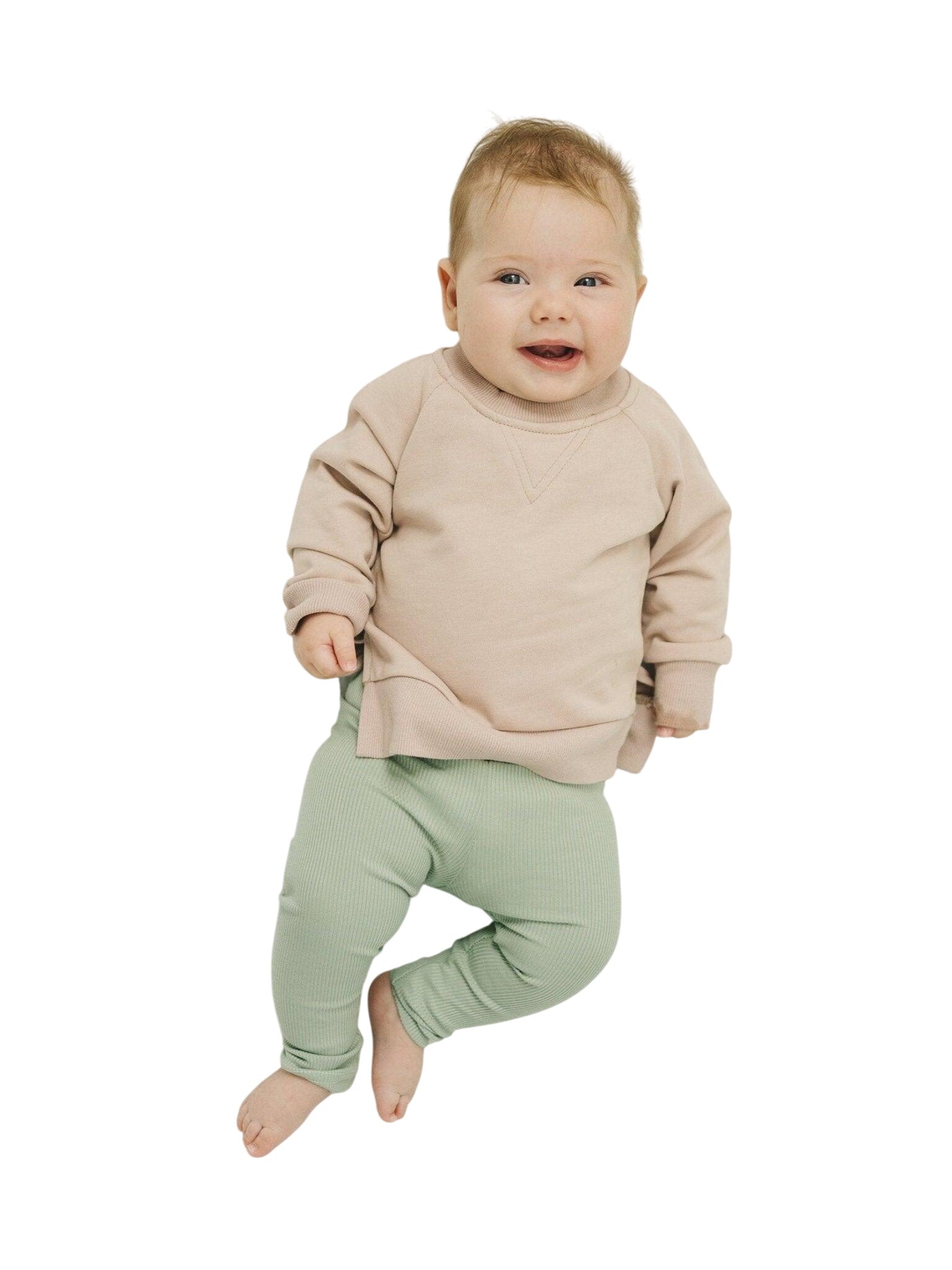Cozy Ribbed Bamboo Leggings For Kids - Multiple Colors