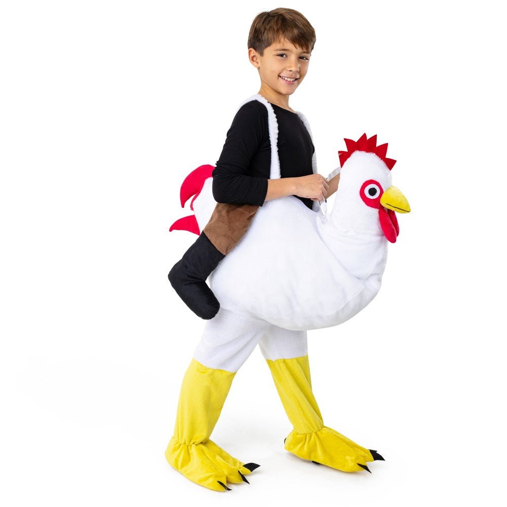 Ride-a-chicken Costume - Kids