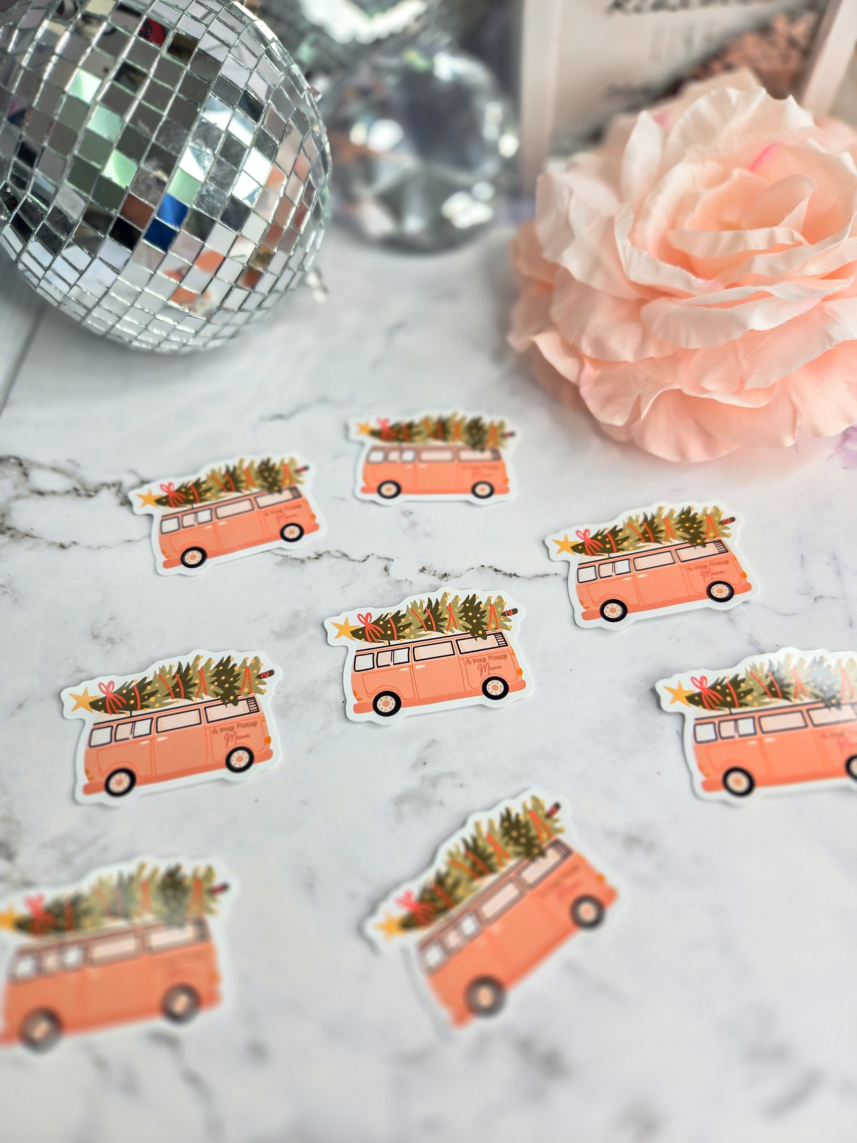 A Very Merry Mama Sticker