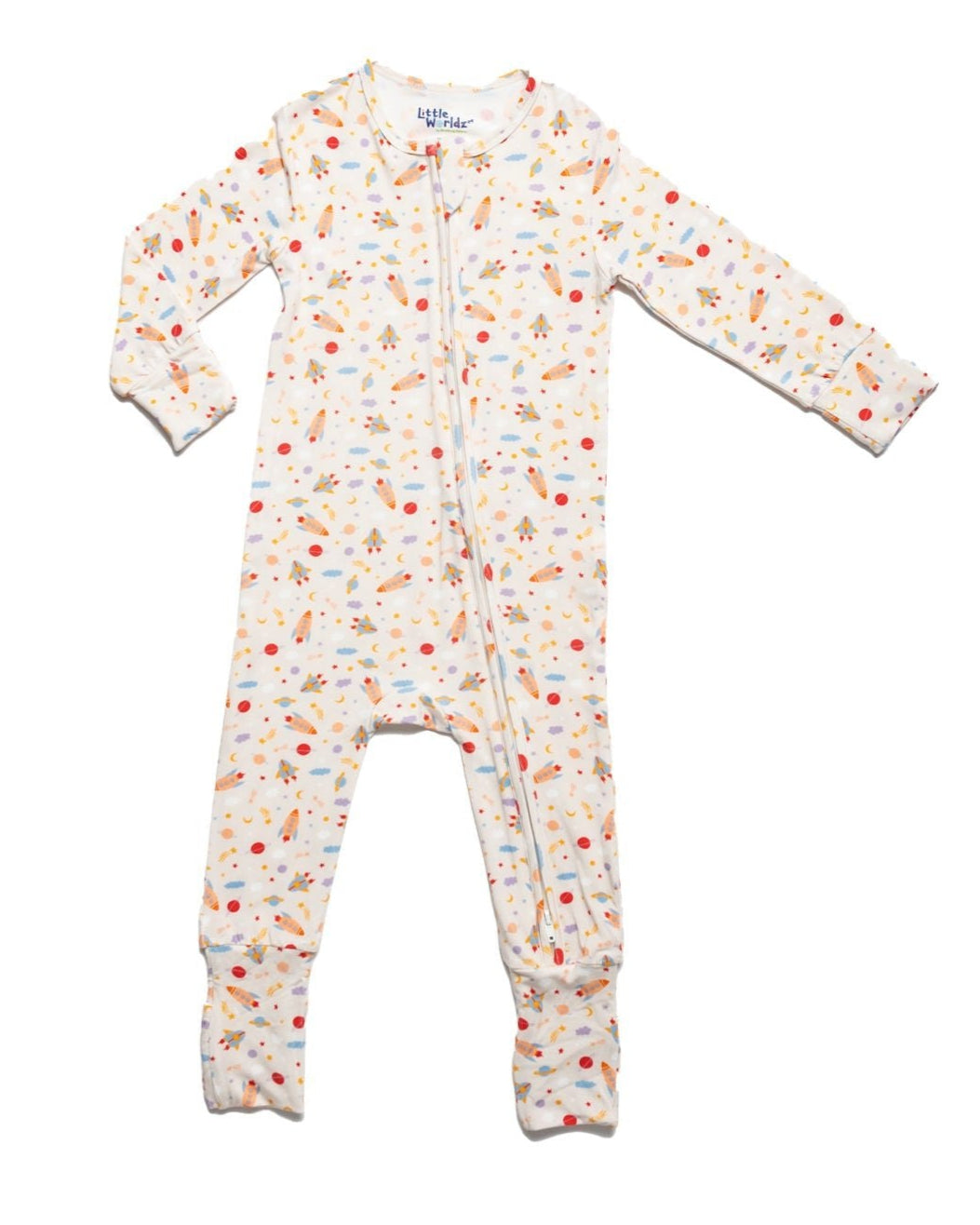 Rocketship Toddler Bamboo Pajamas
