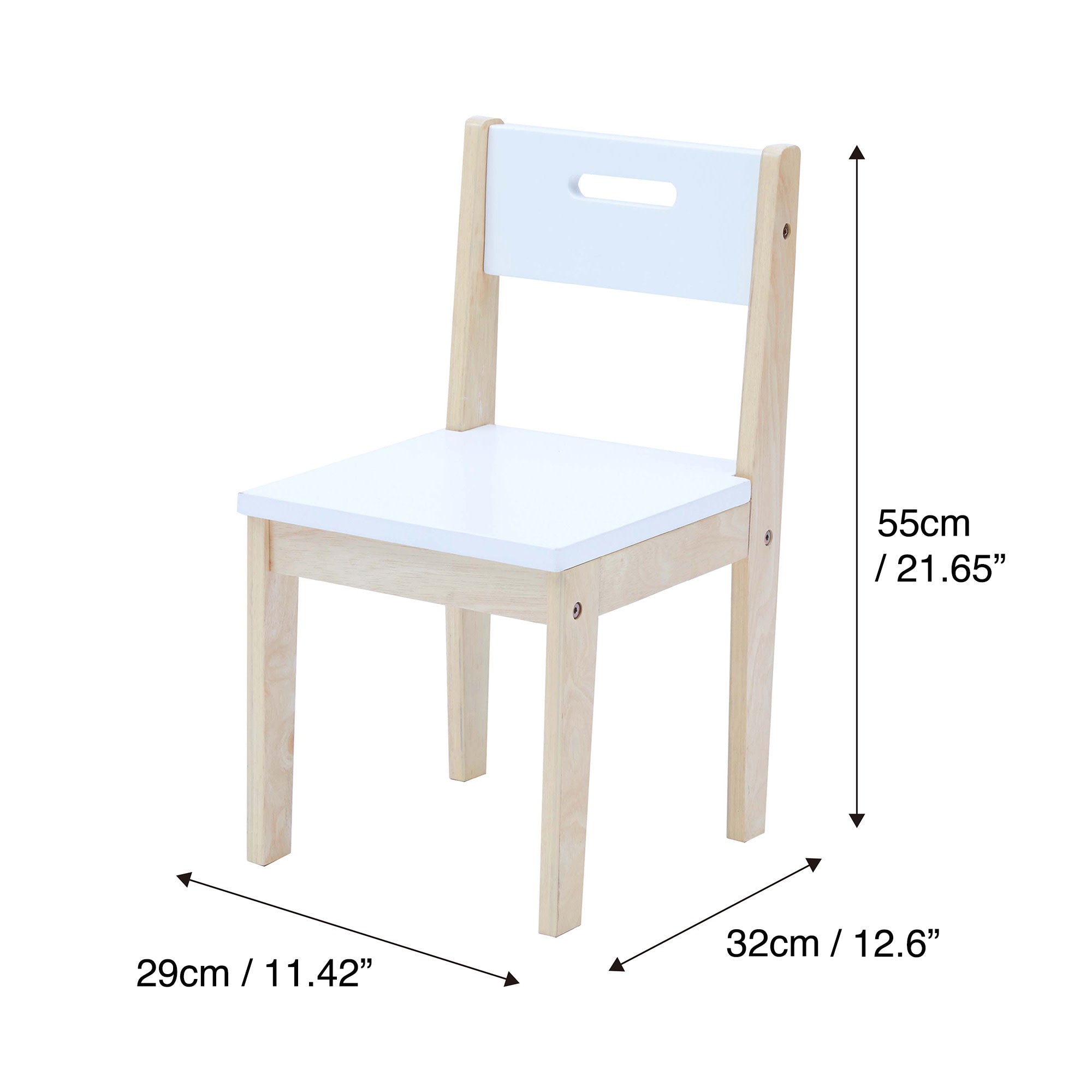 Fantasy Fields 3 Piece Play Table And Chairs Set With Storage And 2-way Chalkboard Table Top, White