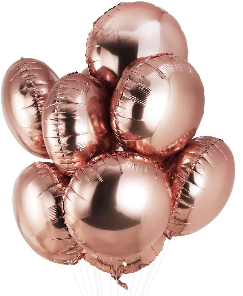 Rose Gold & Pearl White Balloon Garland Kit