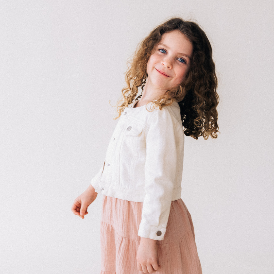 Dusty Rose Crochet Mommy & Me Dress - Child