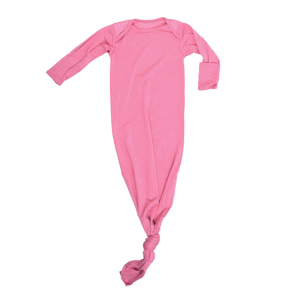 Rose Knotted Newborn Baby Gown